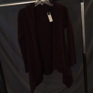 Cozy Maroon Cardigan